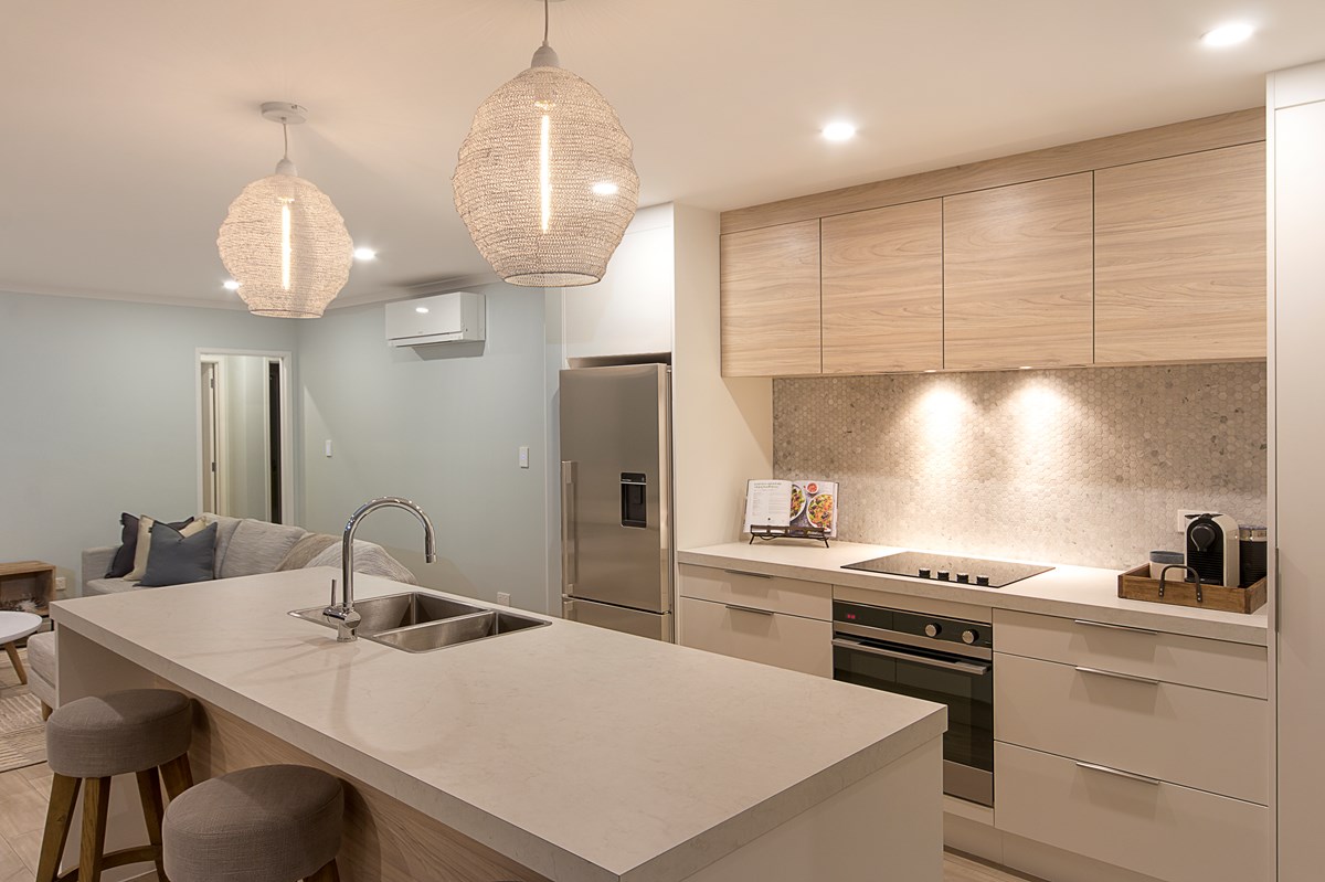 Coastal Elm. Melanie John - Stewart Scott cabinetry